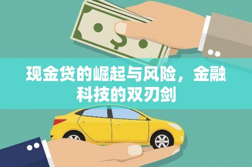 交城现金贷的崛起与风险，金融科技的双刃剑