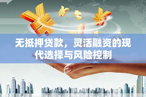 交城无抵押贷款，灵活融资的现代选择与风险控制