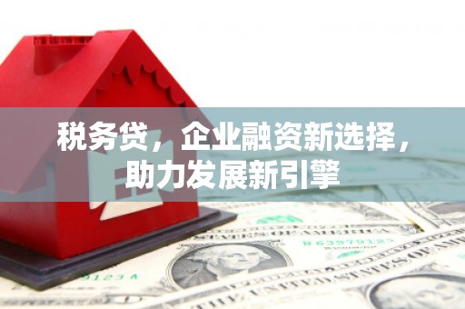交城税务贷，企业融资新选择，助力发展新引擎