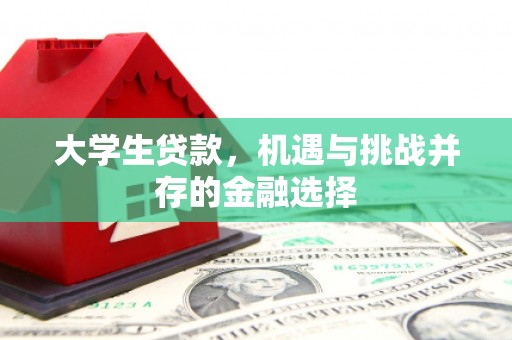 交城大学生贷款，机遇与挑战并存的金融选择
